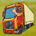 Semi Trucks Jigsaw